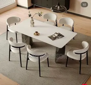 Contemporary Dining Table With Chairs