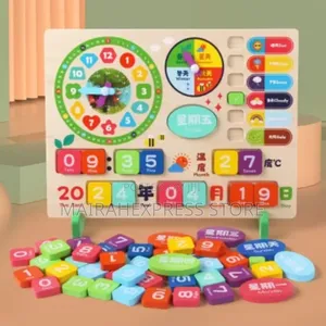 Multifunctional Montessori Clock (D4r3t).