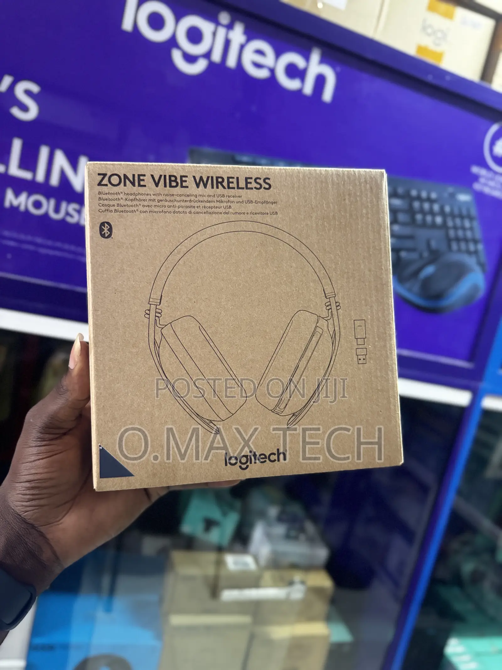 Logitech Zone Vibe Wireless Headset