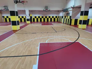 Basketball and Long Tennis Court Construction