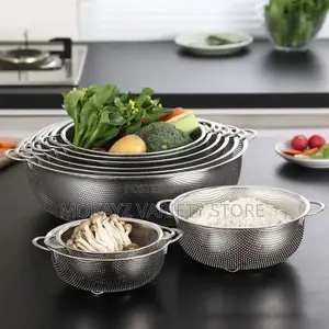 High Quality 6pcs Stainless Steel Colander