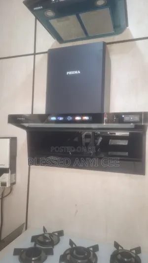 Phima 90cm Voice Control With Hand Wave Smoke Extractor Led Light
