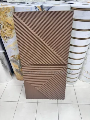 3d Wall Panel New Design Brown