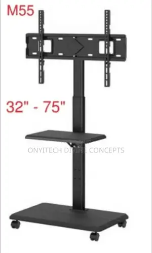 Movable Tv Stand With Shelve M55