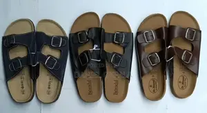 Leather Casual Palm Slippers