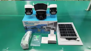 Solar Camera 12mp 4g 3lens 3view PTZ CCTV O-Kam App