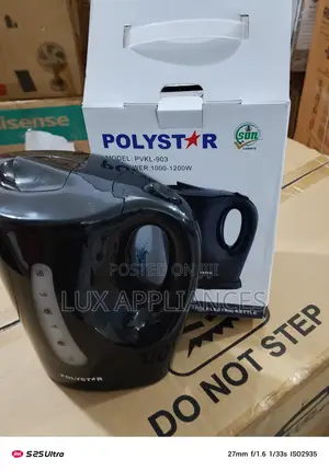 Polystar 1.8l Fast Boil Electric Kettle Is a Cordless