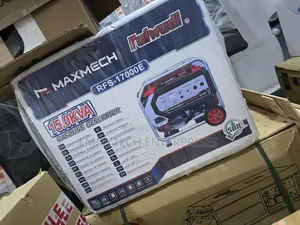 A Brand New Maxmech Petrol Generator 15kva 100% Copper Coil
