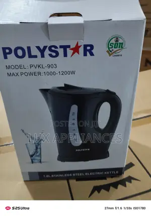 Polystar 1.8l Efficient Electric Kettle