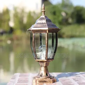 Vintage Pillar Lamp Goalpost Light Fashion Outdoor Waterproof