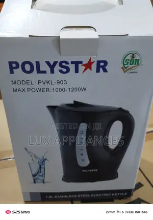 Polystar 1.8l Quick Electric Kettle