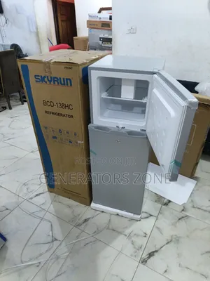 Skyrun 138l Double Door Refrigerator – Modern Durable