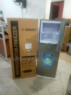 Snowsea Bcd-198 Silver Refrigerator – Brand New!