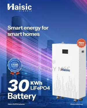 Haisic Lithium Battery 30kwh 51.2v