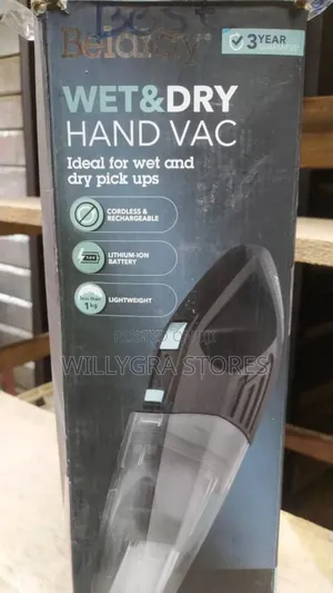 Beldray Cordless Wet & Dry Handheld Vacuum Cleaner -