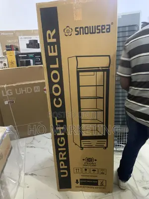 Snowsea 300l Upright Cooler – Transparent Glass Door