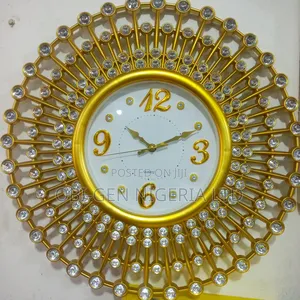 Nice Gold Clock S6262 Set