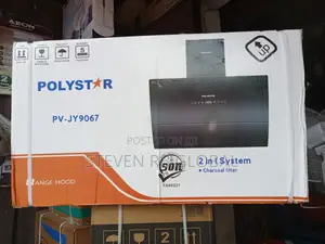 Polystar 60x90cm Rangehood With Charcoal Filter | Pv-Jy9067