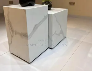 2 In 1 Marble Stools.