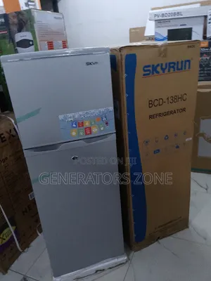 Skyrun 138hc Double Door Refrigerator 138l – Good Performance