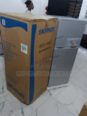 Skyrun 138l Double Door Fridge – Stylish Cooling Appliance