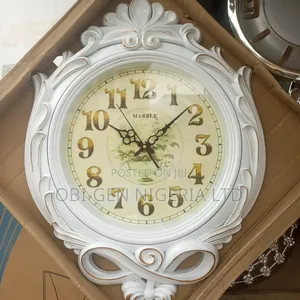 Marble Wall Clock 6514 Set