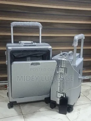 Set of 2 Aluminum Luggage Boxes