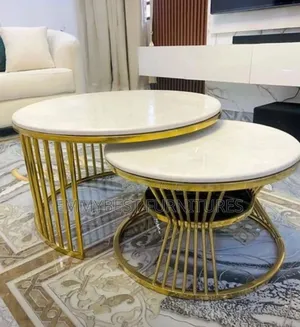 Luxury Marble Center Table Set.