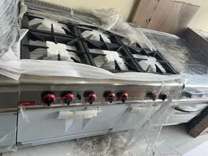 Commercial 6burner Gas Cooker With Oven