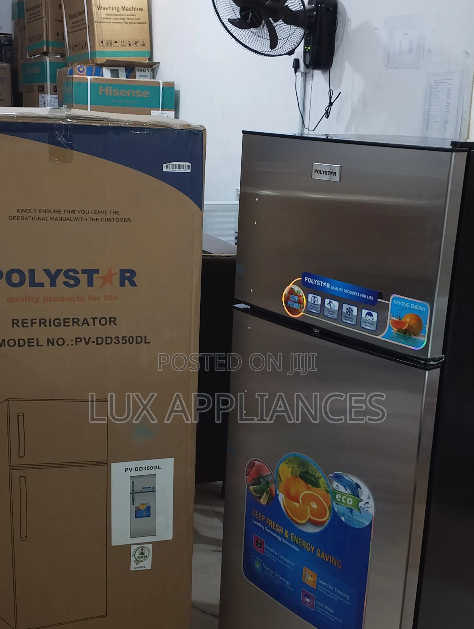 Polystar 225l Efficient Double Door Refrigerator Is a Compact,