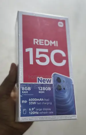 New Xiaomi Redmi 15C 4G 128 GB Blue