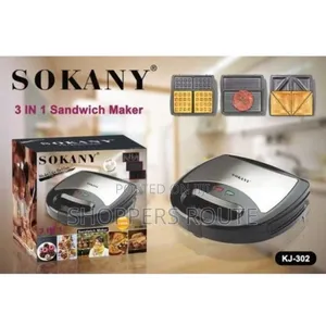 Sonkany Sandwich Maker 3 in 1 Kj 302