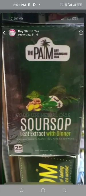Soursop With Ginger Tea