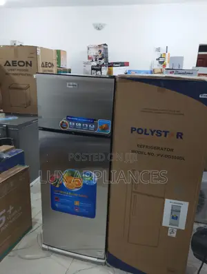 Polystar 225l Modern Double Door Refrigerator Is a Compact