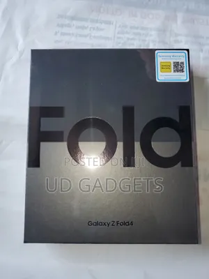 New Samsung Galaxy Z Fold4 256 GB Black