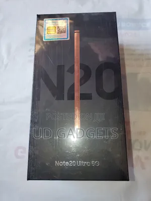 New Samsung Galaxy Note 20 Ultra 5G 256 GB Gold