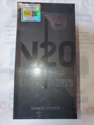 New Samsung Galaxy Note 20 Ultra 5G 256 GB Black