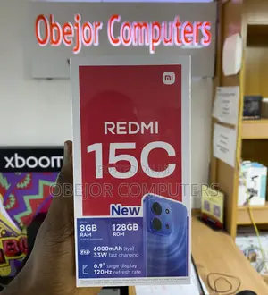 New Xiaomi Redmi 15C 4G 128 GB Blue