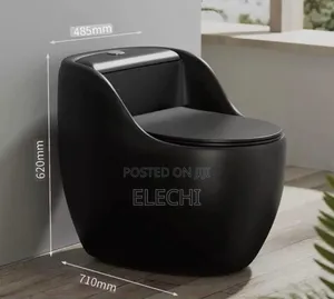 Big Executive Wc Black (Tankless)