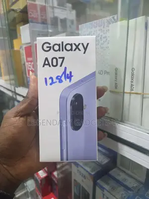 New Samsung Galaxy A07 4G 128 GB Black
