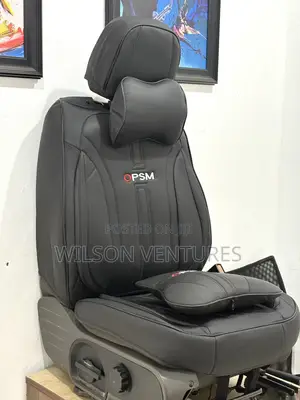 Black Color Opsm Car Seat Cover 5 Seater Universal