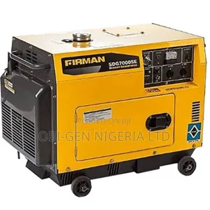 Firman SPG 7000se Soundproof Diesel Generator Set