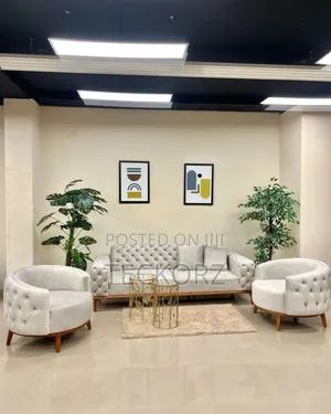 5 Seater Upholstered Living Room Sofa