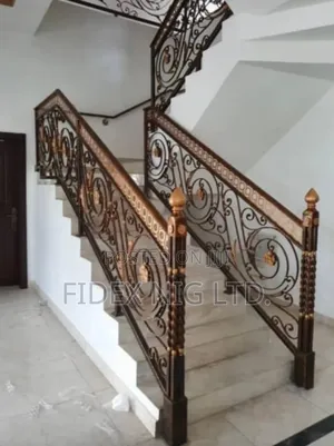 Staircase Wrought Iron Design