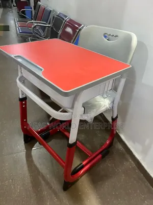 Colourful School Desk and Chair