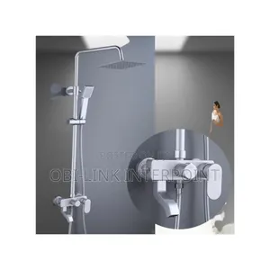 White Standing Shower