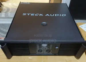St 8000x Steck Audio Professional Power Amplifier System.