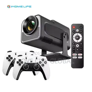 Ultra Hd Android Mini Projector 3000+ Games Wifi Android 11 170inch
