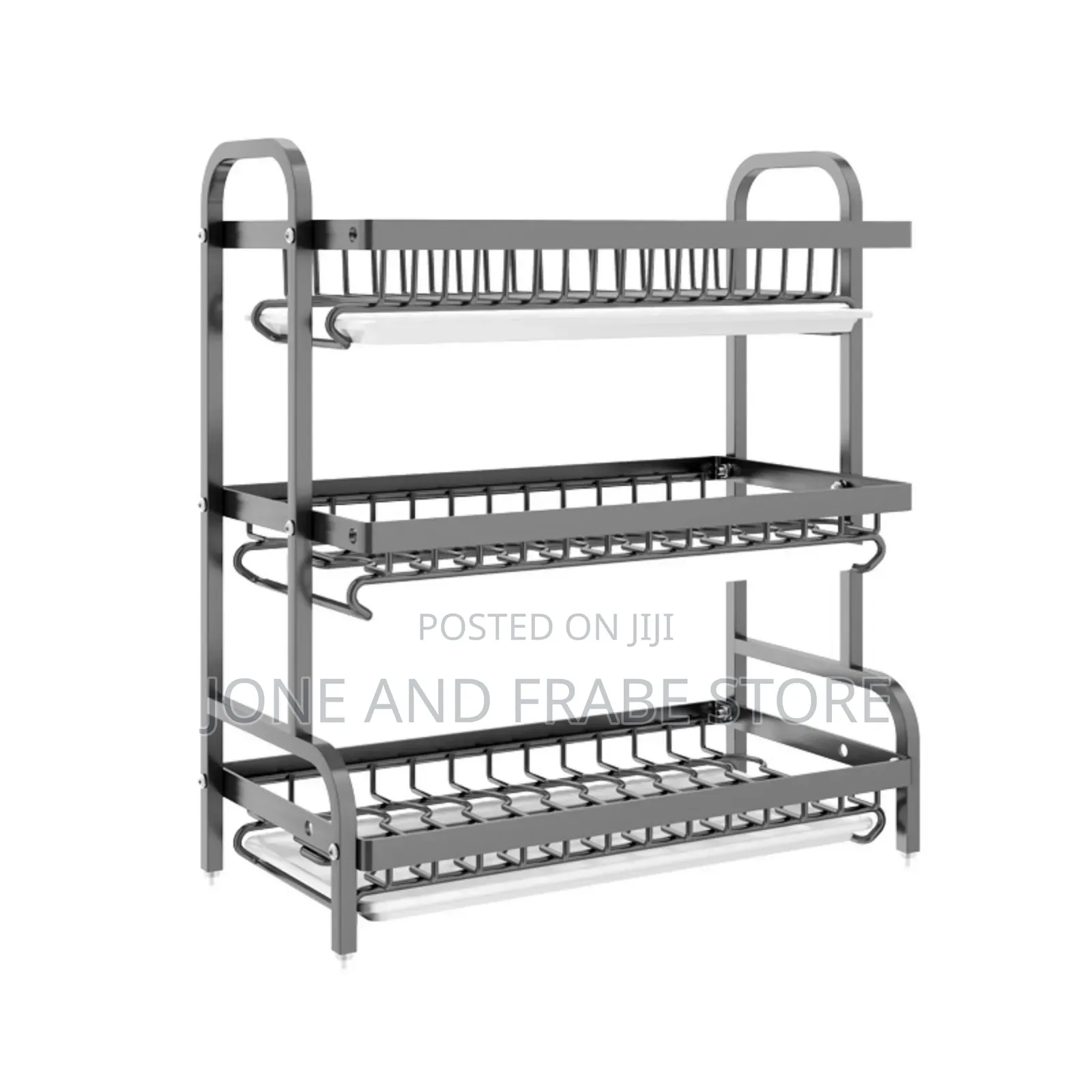 3 Layer/Tier Plate Rack Without Accessories