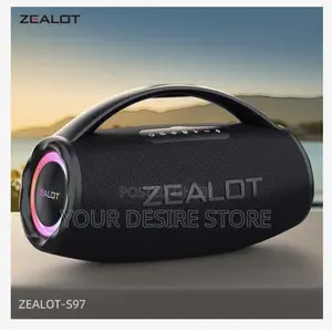 Zealot 80w Super Bass Bluetooth Speaker With 16000mah Battery S97